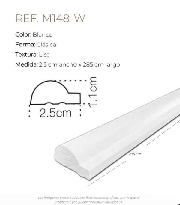 Screenshot Moldura – SKU M148-W