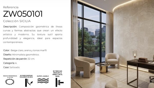 Screenshot Papel de colgadura – ZW050101